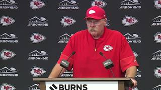Andy Reid talks LJarius Sneeds return to action with Chiefs