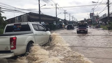 Pt1 flooding in Koh Samui