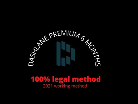 Dashlane premium  6 months free!!(working)