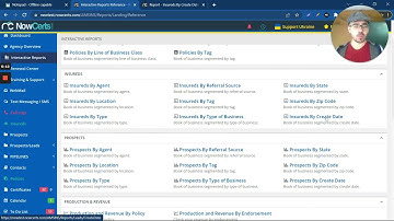 Insureds and Prospects by Create Date - New Interactive Reports!