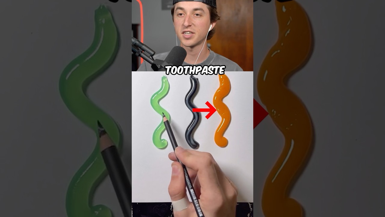 Guess The Toothpaste Drawing ✍️ #shorts