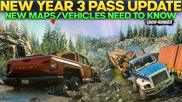 New Year 3 Pass Update New Maps and Vehicles in SnowRunner Community News Everything Need to Know