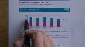 Pearson Mathematics 7 - Ch 9.6 Comparing Data Sets Part 1