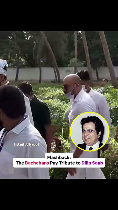 Bachchans Honour Dilip Kumar Saab on His 4th Death Anniversary | Icon Remembered 🙏 #dilipkumar