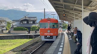 伊予鉄道3000系305編成 見奈良駅入線