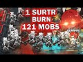 [Arknights] Watch Surtr burn 121 Mobs to ashes