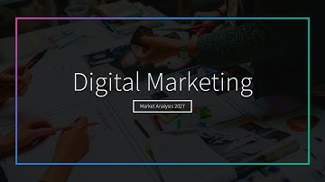 Thin Thin Business PowerPoint Template - Warna Slides