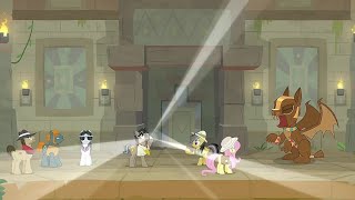 Daring Do & Dr. Caballeron Defeats The Guardians Of The Temple - My Little Pony: Season 9 Episode 21