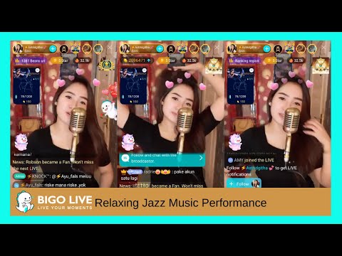 BIGO LIVE Indonesia - Relaxing Jazz Music Performance for Friday!
