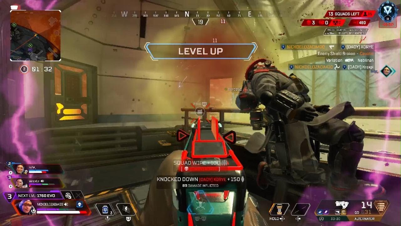 Apex Legends alternator with disruptor rounds is insane!!! - YouTube