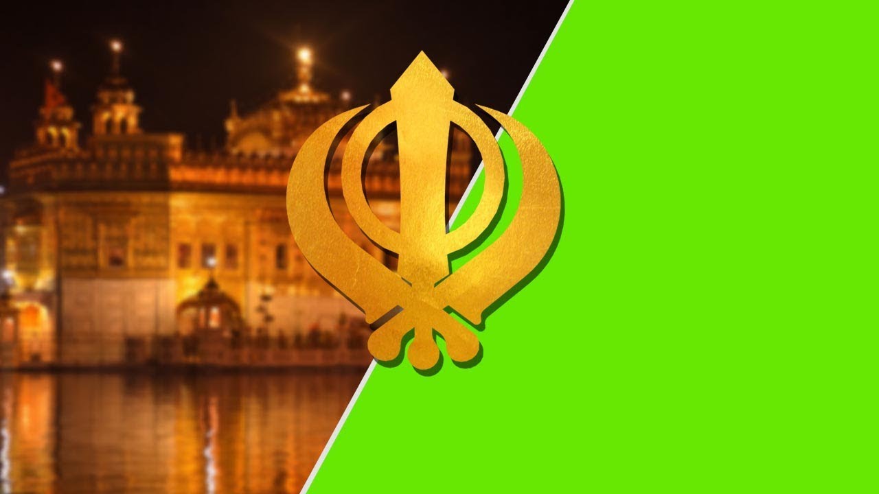 3d khanda animtion free full hd green screen youtube