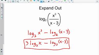 MAC1105 - 6.5 Properties of Logarithms
