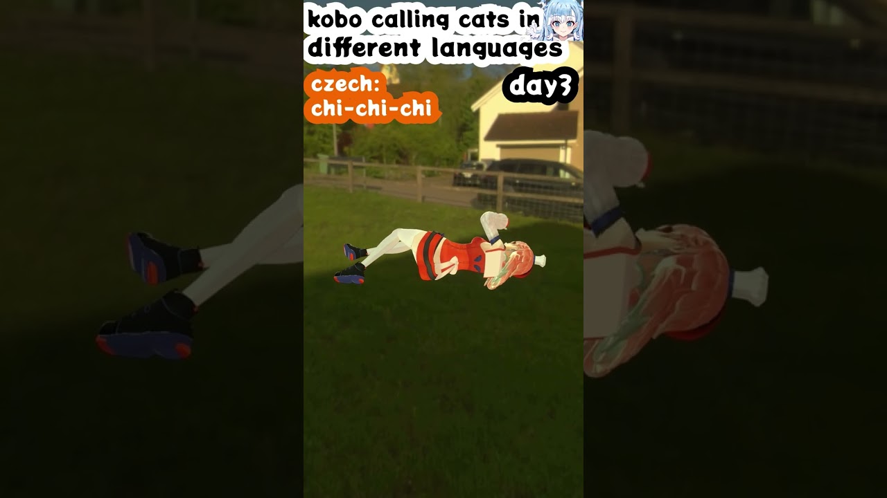 Kobo Calling Cats in Different Languages #shortsのサムネイル