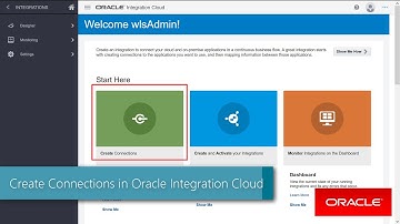 Create Connections in Oracle Integration