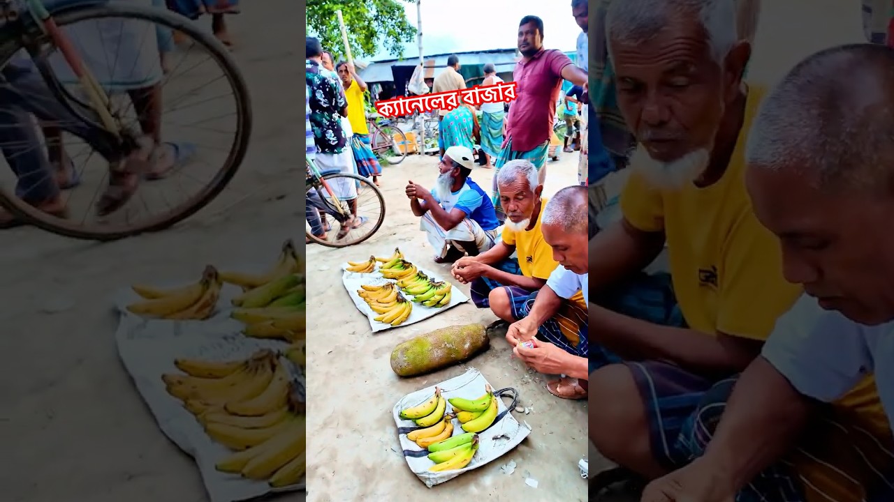 কানেলের বাজার, গ্রামের এই ছোট্ট সাদামাটা হাট।। Rakib Explore 360।।