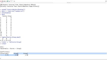 FYI, regression vs anova