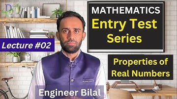 Properties of Real Numbers Class 11 Math NET/ ECAT ll NUST-NET Mathematics Preparation