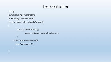 Routes in CodeIgniter 4