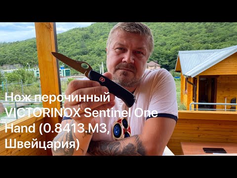 Нож перочинный VICTORINOX Sentinel One Hand (0.8413.M3, Швейцария) Обзор / Swiss Knife