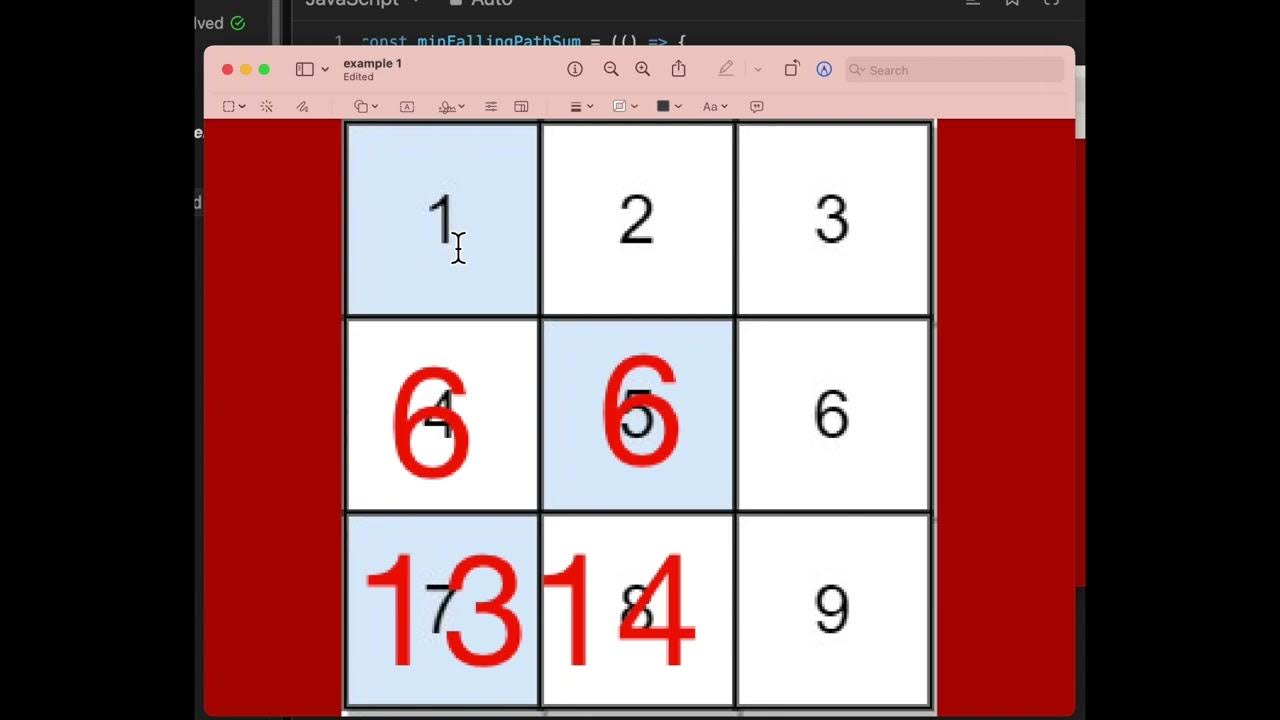 LeetCode 1289. Minimum Falling Path Sum II — Without Modifying Input ...