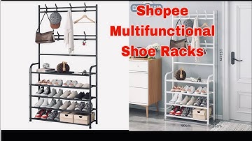 How to assemble  Multifunctional Shoe Rack Organizer