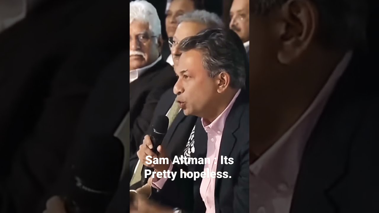Sam Altman India Is Totally Hopeless Open Ai Ceo Visit In And His Views On