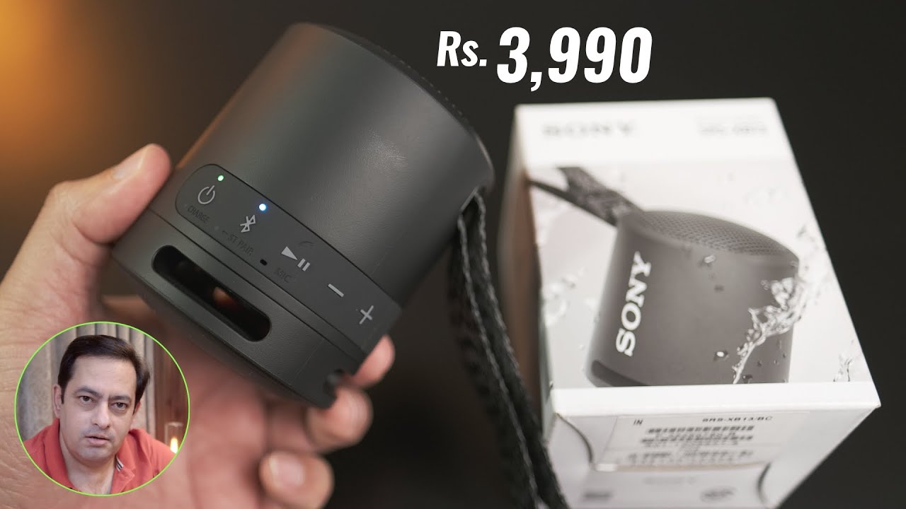 SONY SRS XB13 best sounding portable bluetooth speaker for Rs. 3,990