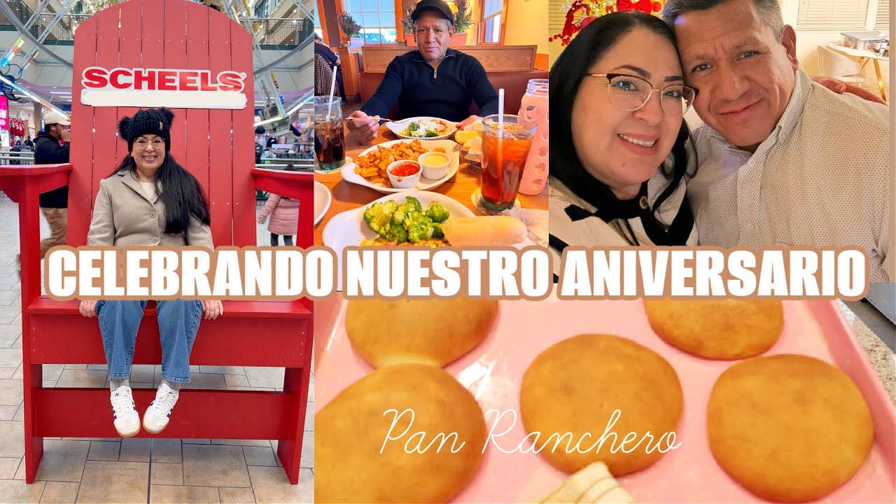 CELEBRANDO NUESTRO ANIVERSARIO ❤️HICE PAN RANCHERO🫓