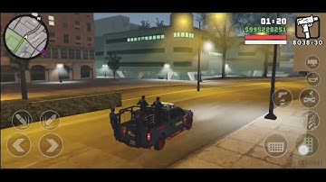 GTA Sa Android: Police Night Patrol (Review)