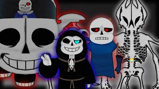 Sudden Changes Sans / Dusttrust Sans / Reaper Sans | Showcase | Undertale Multiverse Simulator 1.5