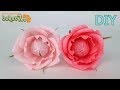 Розы из гофрированной бумаги с конфетой ☆ Diy paper flower
