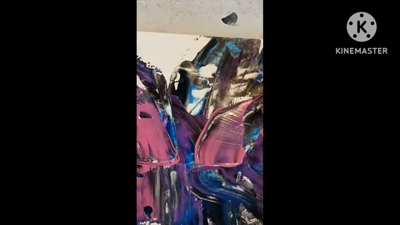 Easy abstract art for beginners. YouTube