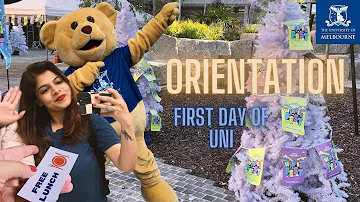 An International Student's FIRST DAY OF UNI ORIENTATION VLOG #oweek #unimelb #internationalstudent