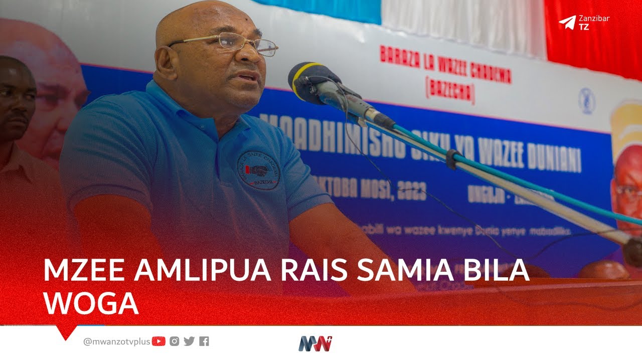 HUYU MZEE NI BALAA! AMLIPUA RAIS SAMIA BILA WOGA, 