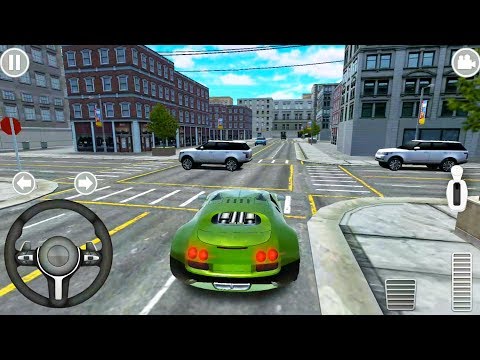 City Car Driving and Parking Simulator #6 The Fastest Car - Android Gameplay FHD