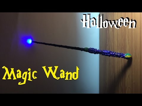 How to make a Magic Wand | Wand Glowing - YouTube