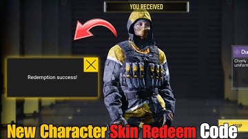 New Character Skin Redeem code codm 2023 | cod Mobile Redeem code | codm Redeem code 2023 Garena