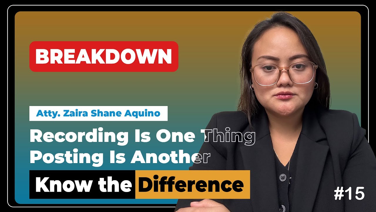 Why sharing PRIVATE Videos Online can still raise LEGAL Issues | Ep. 15