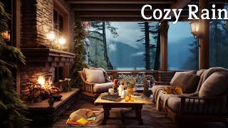 Cozy Hut Ambience - Fireplace and Rain Sounds For Sleeping - Heavy Rain Sounds, Cozy Music by Enjoy Nature 108 views 6 months ago 24 hours