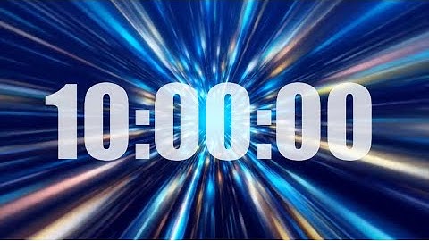 10 Hour Timer ⏰🔔🎵 10 hours timer countdown with Music.