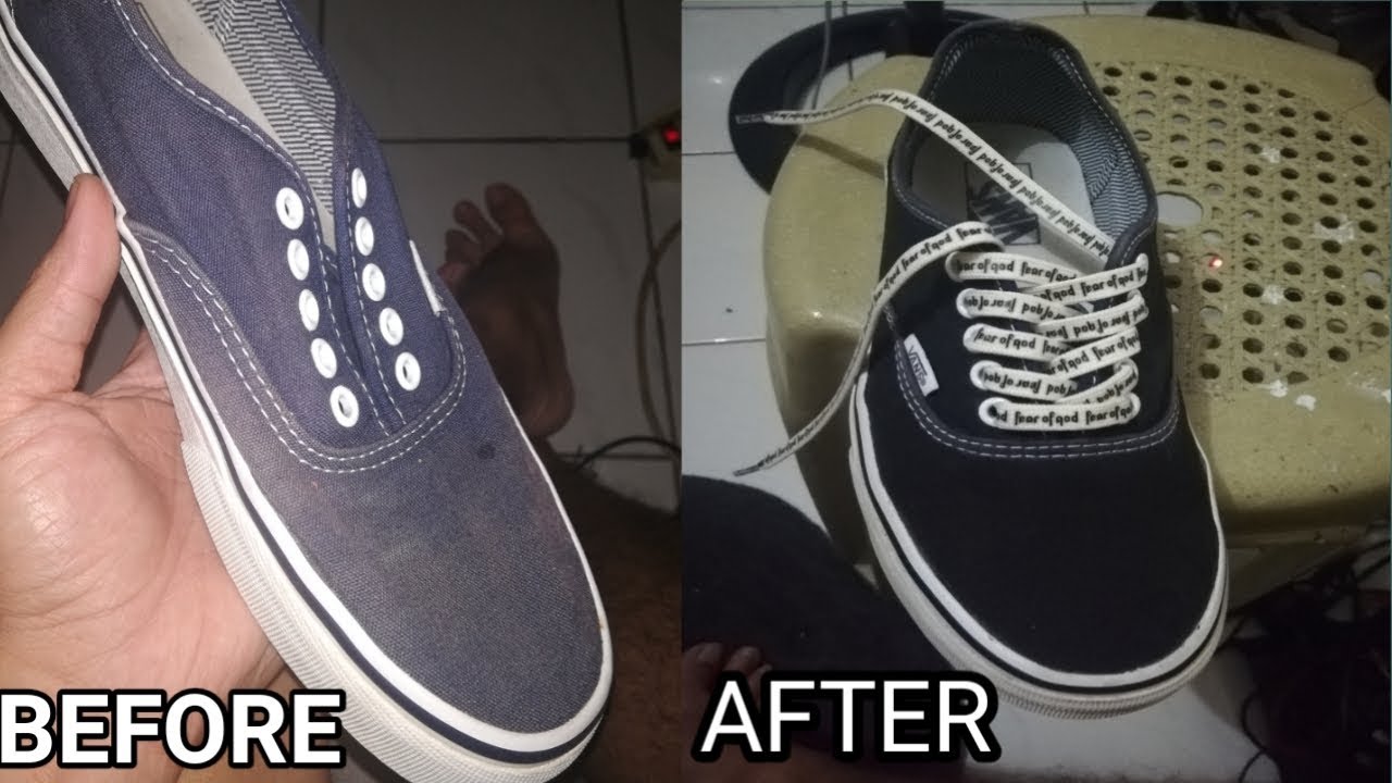 vans shoes restoration