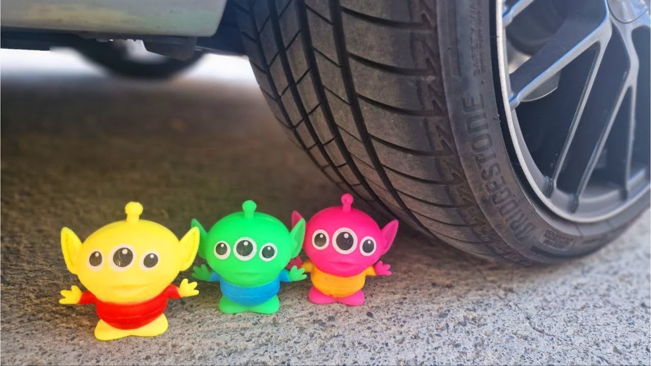 Satisfying Goodness Unleashed Crunchy Car Crushing Delight with ASMR