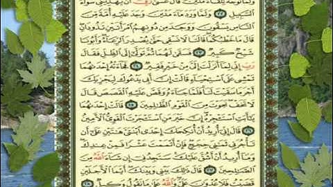القران الكريم سورة القصص من الاية 14 الى الاية 28