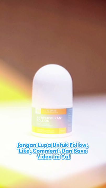 'Goodbye Ketiak Basah!' 👋✨ #Antiperspirant #StayFresh #SolusiBauKetiak #RamadanEkstraSeru