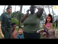 When the irresponsible mom realized the cops had discovered her lie