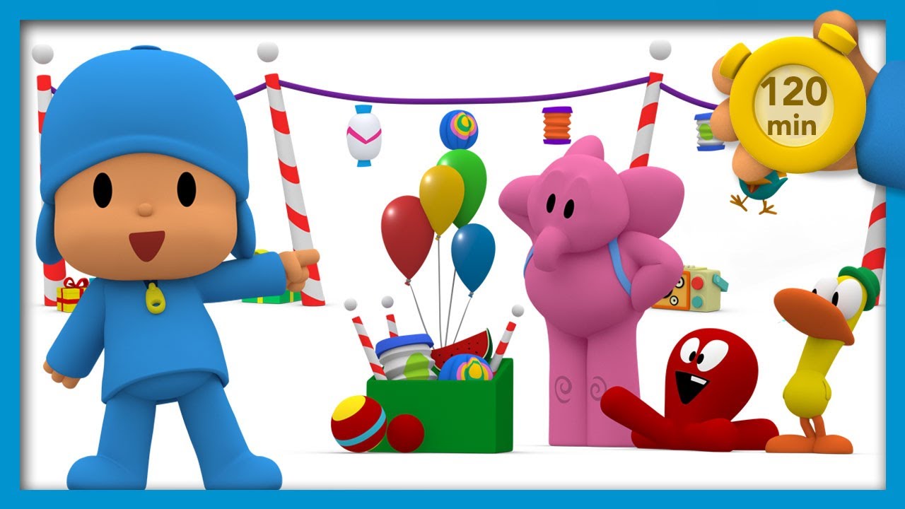 🖼 POCOYO E NINA - Pocoyo no país das maravilhas [ 131 minutos ]