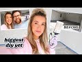 OUR BIGGEST HOME DIY PROJECT YET + DATE NIGHT IN | leighannvlogs