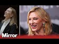 Cate Blanchett reacts to Golden Globe win