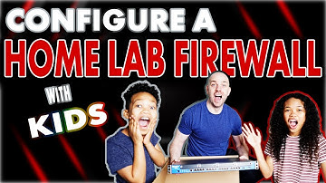 HOME LAB FIREWALL SETUP | Teaching Kids Networking, Information Technology, and Juniper Networks