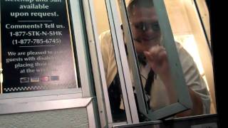 STEAK 'N SHAKE PRANK DRIVE THRU - Stickam Sunday (1.22.11 - Day 23)